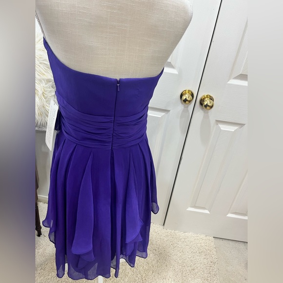 Size 12 Davids bridal dress unaltered with tags - Picture 4 of 6